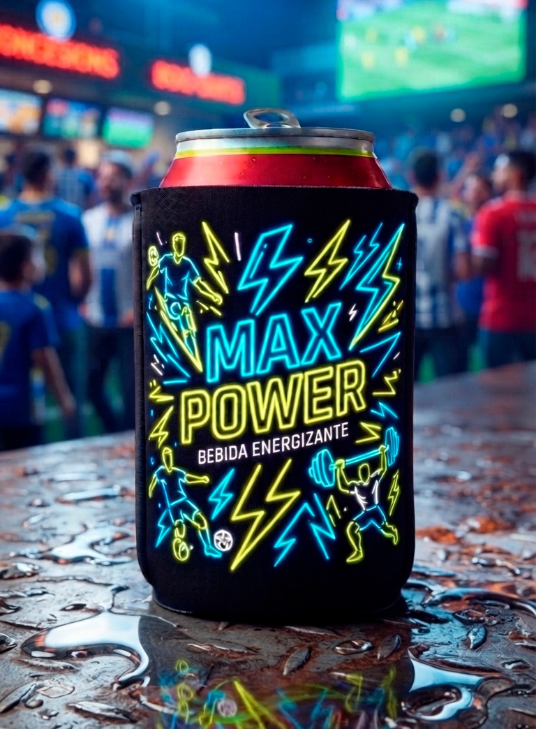 Porta latas personalizado